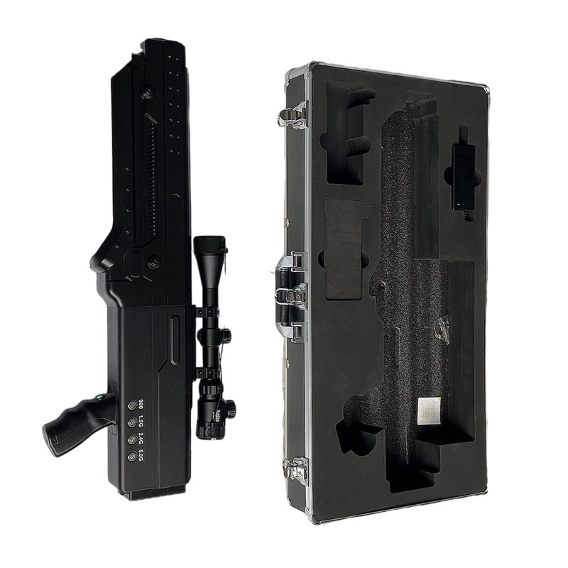  三道镇手持便携式枪型低空防御反制四通道A型