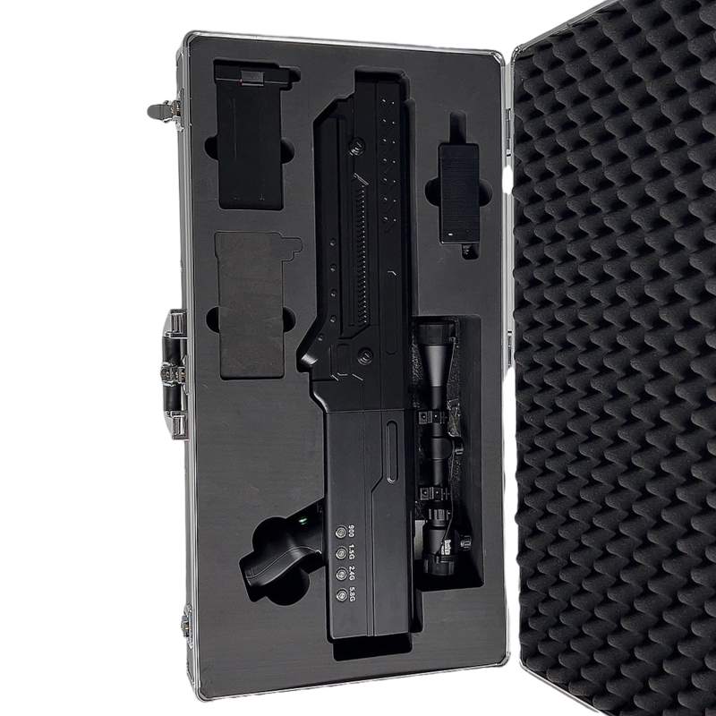  三道镇手持便携式枪型低空防御反制四通道B型