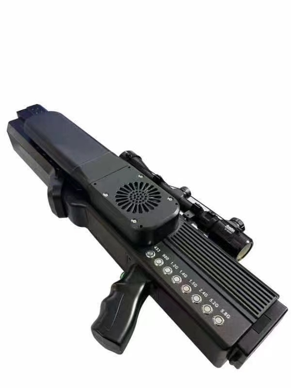  三道镇手持便携式枪型低空防御反制八通道